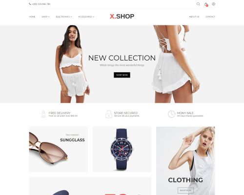 Xshop - Multipurpose and Fully Responsive Magento Theme