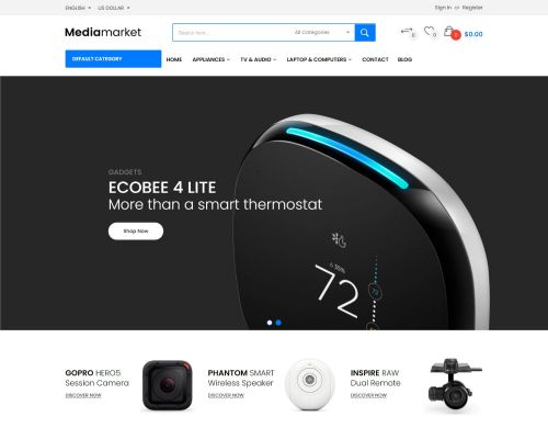 Mediamarket - Fully Responsive and RTL supported Magento 2 Theme