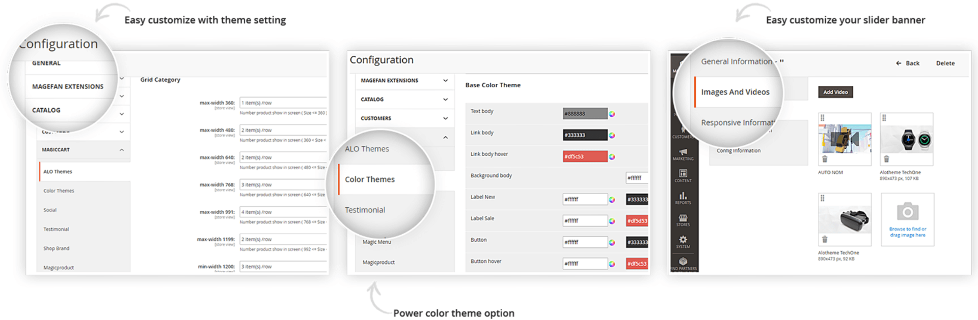 Mosa Theme Feature